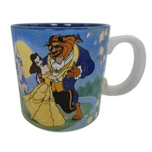 Disney's Beauty & the Beast Ceramic Mug 10 Oz Retired Vtg 1991